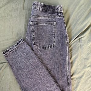 Grey Abercrombie & Fitch Curve Love High Rise Skinny Jean
